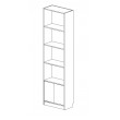 Bookshelf with Bottom 2 door Cupboard 